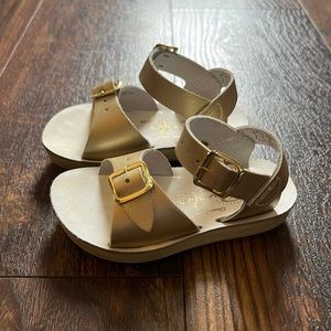 Gold Saltwater Surfer Sandals by Sun-San